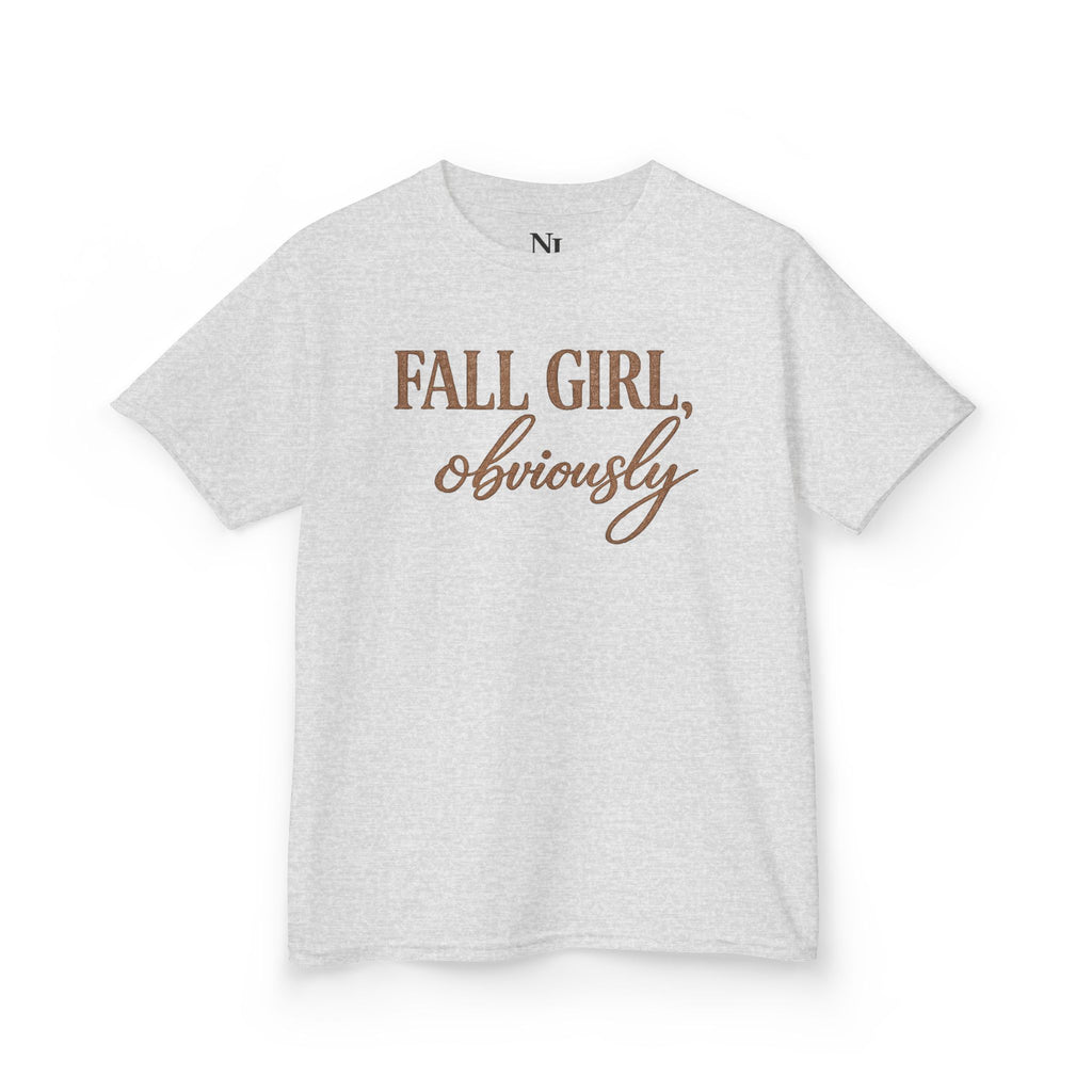 "Fall Girl, Obviously" Girl's Tshirt