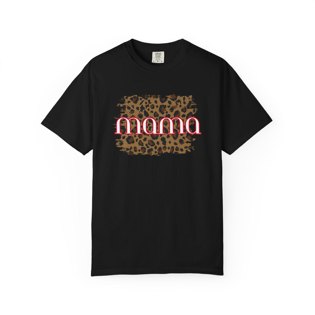 Mama Leopard Print T-Shirt – Trendy Mom Graphic Tee | Natty J’s Boutique Women’s Apparel