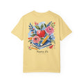School Floral Women's Short Sleeve Tshirt