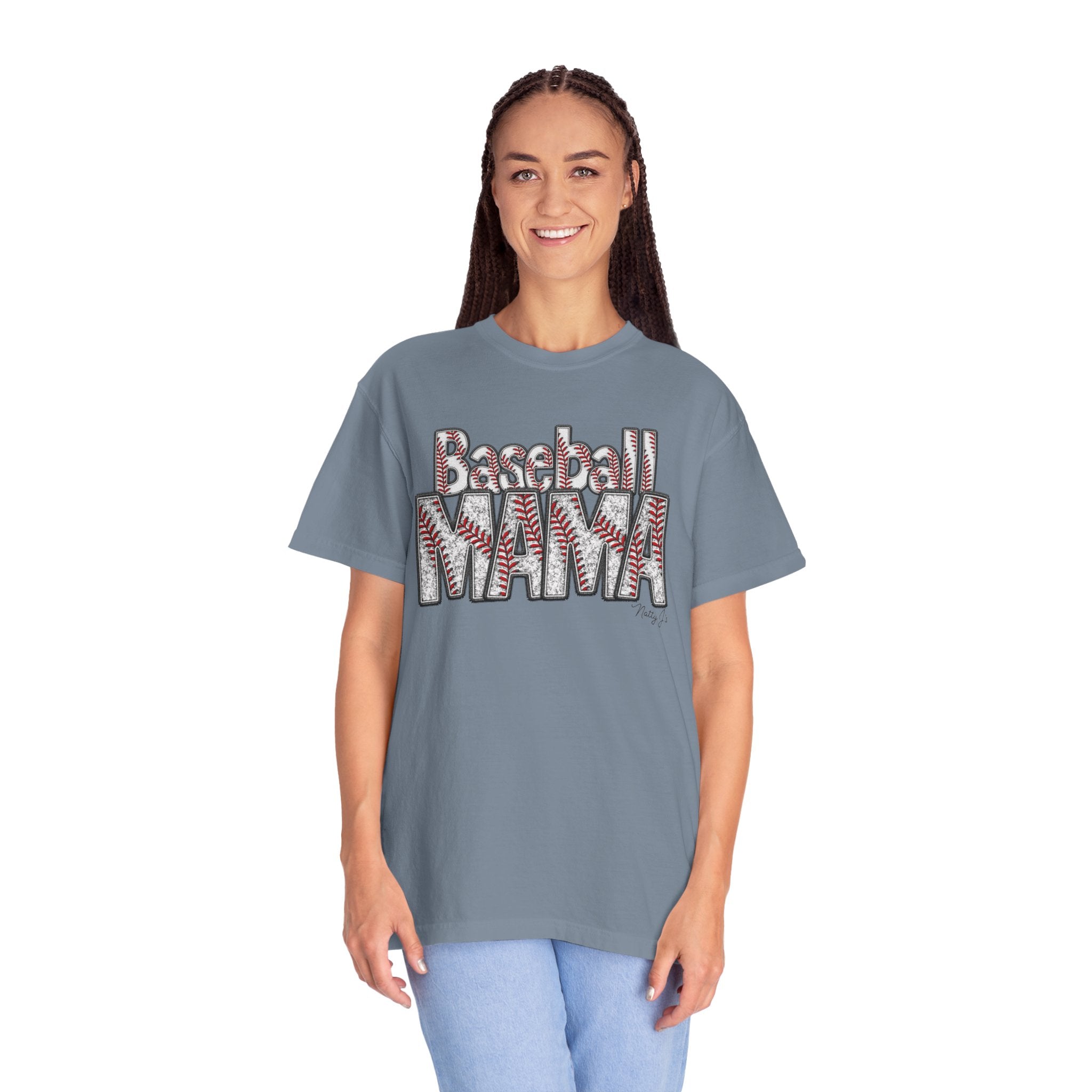 Baseball Mama Shirt for Women – Cute Baseball Mom Graphic Tee | Game Day Baseball Mom T-Shirt