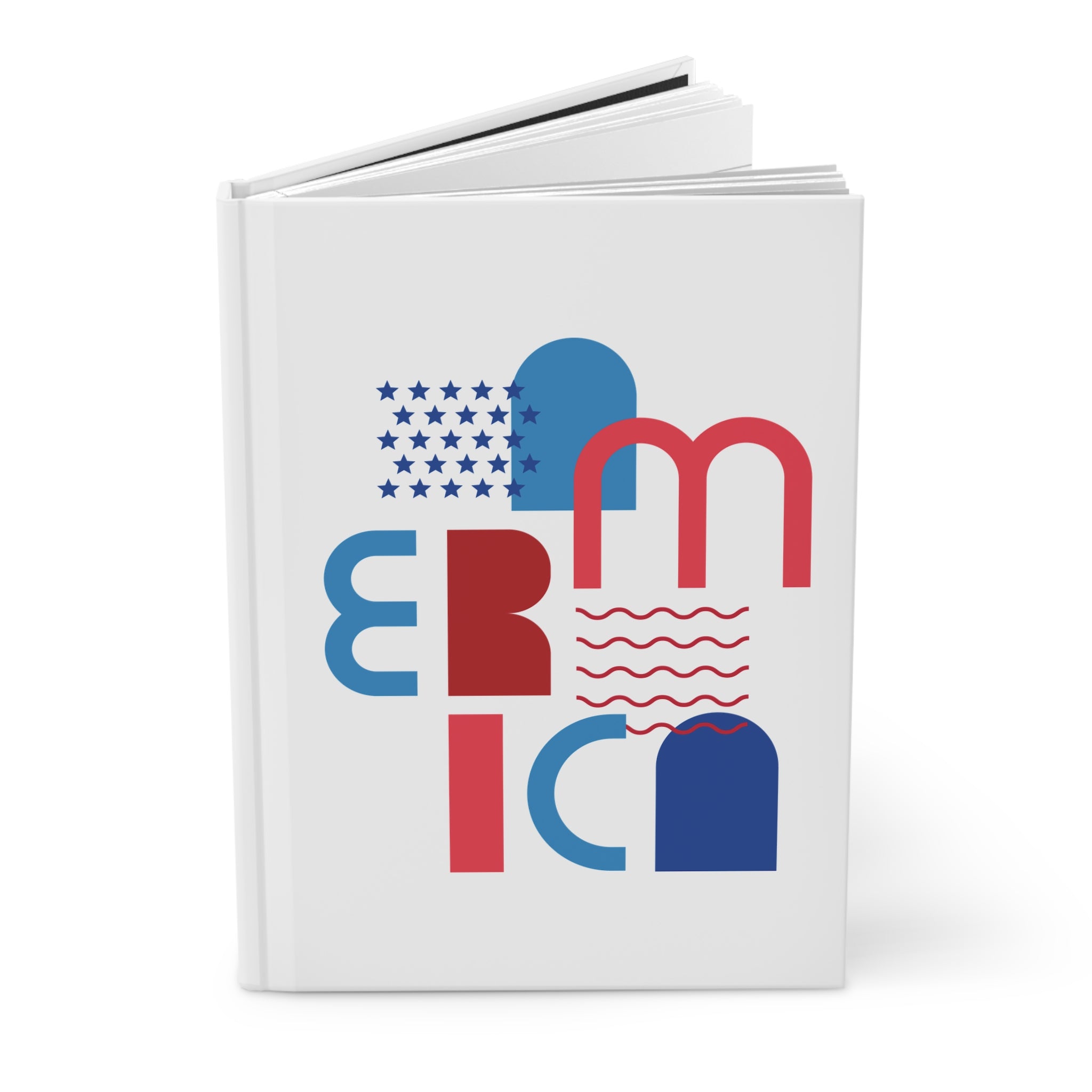 Patriotic Hardcover Journal, America-Themed Note Book for Freedom Lovers, Gift for Students, Journal for Writing & Sketching