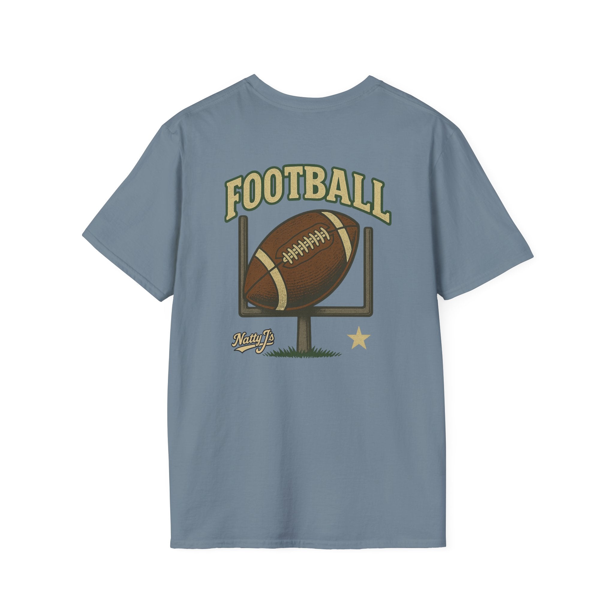 Football Mens Softstyle T-Shirt - Perfect for Game Day and Casual Wear