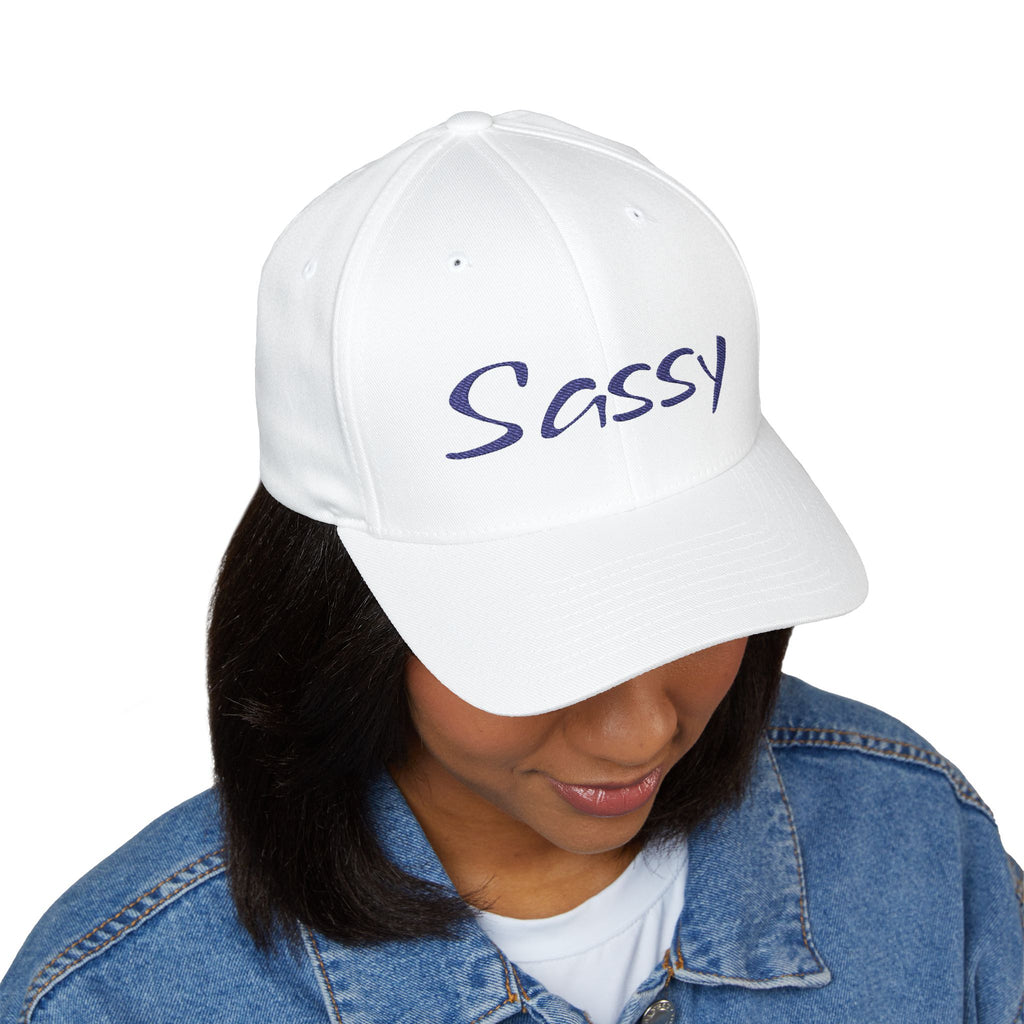 Sassy Embroidered Cap - Trendy Dad Hat, Gift for Her, Casual Accessory, Summer Outing, Fashion Statement