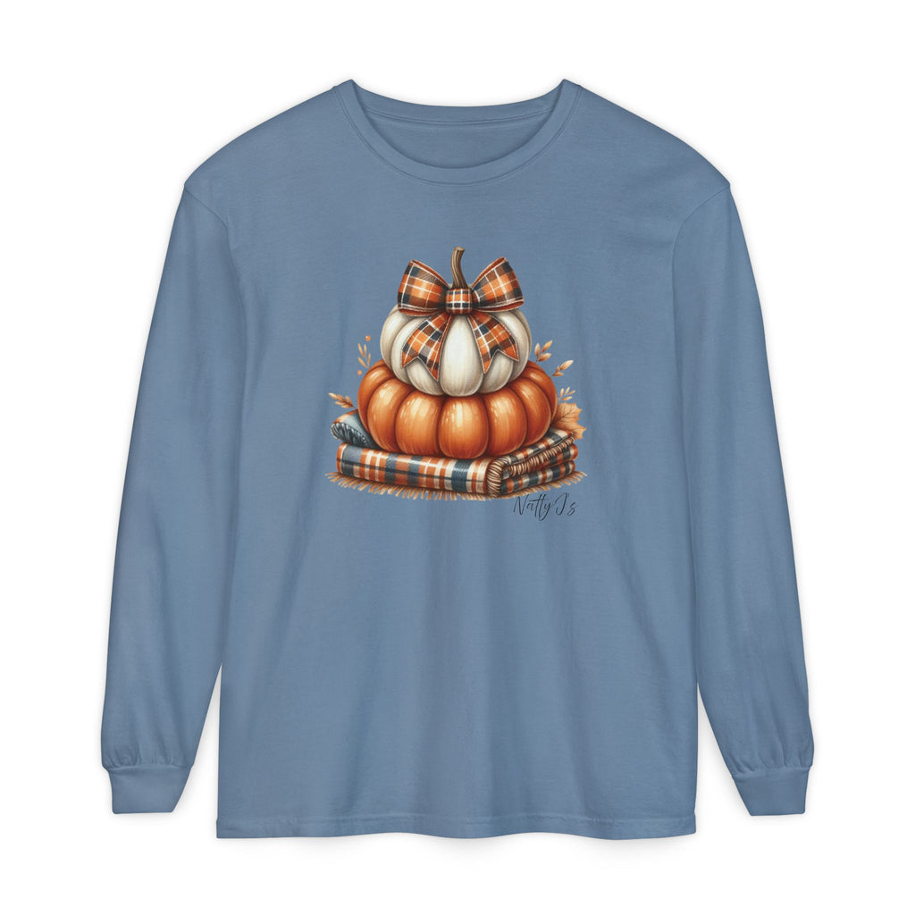 Fall-Inspired Pumpkin Women's Long Sleeve T-Shirt