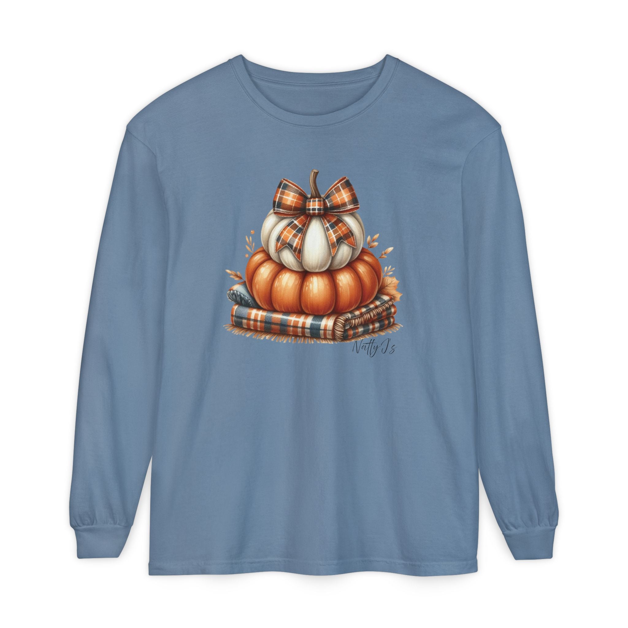 Fall-Inspired Pumpkin Women's Long Sleeve T-Shirt
