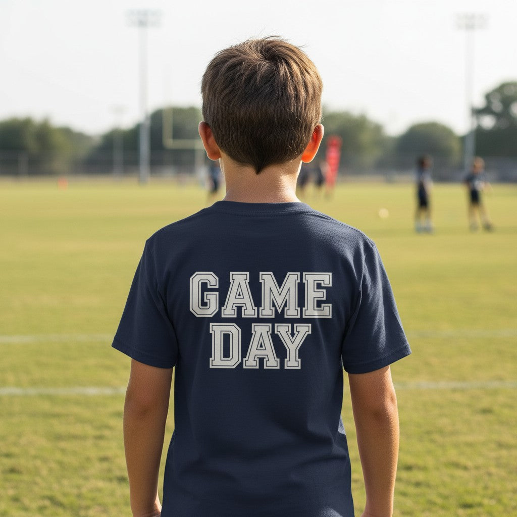 Kids "Game Day" Tee - Soft style Cotton Shirt for Young Fans