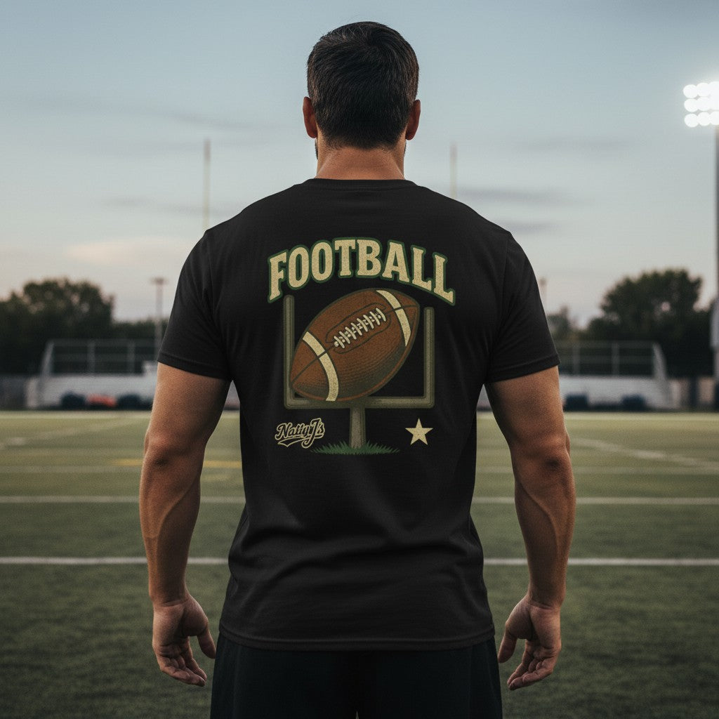 Football Mens Softstyle T-Shirt - Perfect for Game Day and Casual Wear
