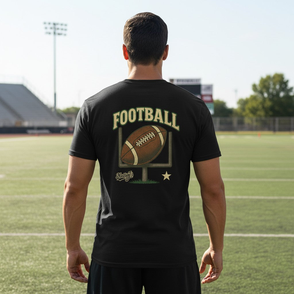 Football Mens Softstyle T-Shirt - Perfect for Game Day and Casual Wear