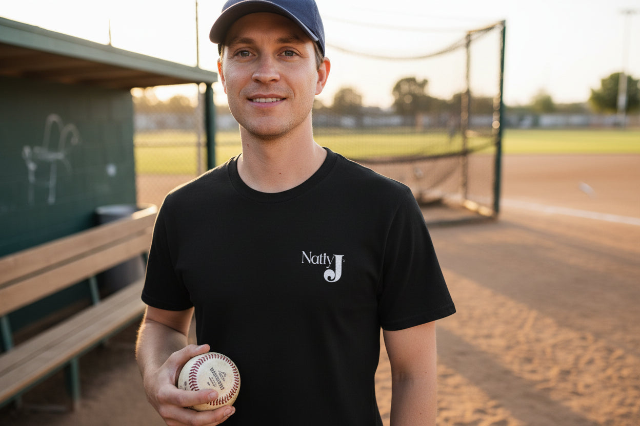 Big Drip Energy Baseball Shirt – Fun Ice Cream Baseball Graphic Tee for Men | Game Day Baseball Fan T-Shirt