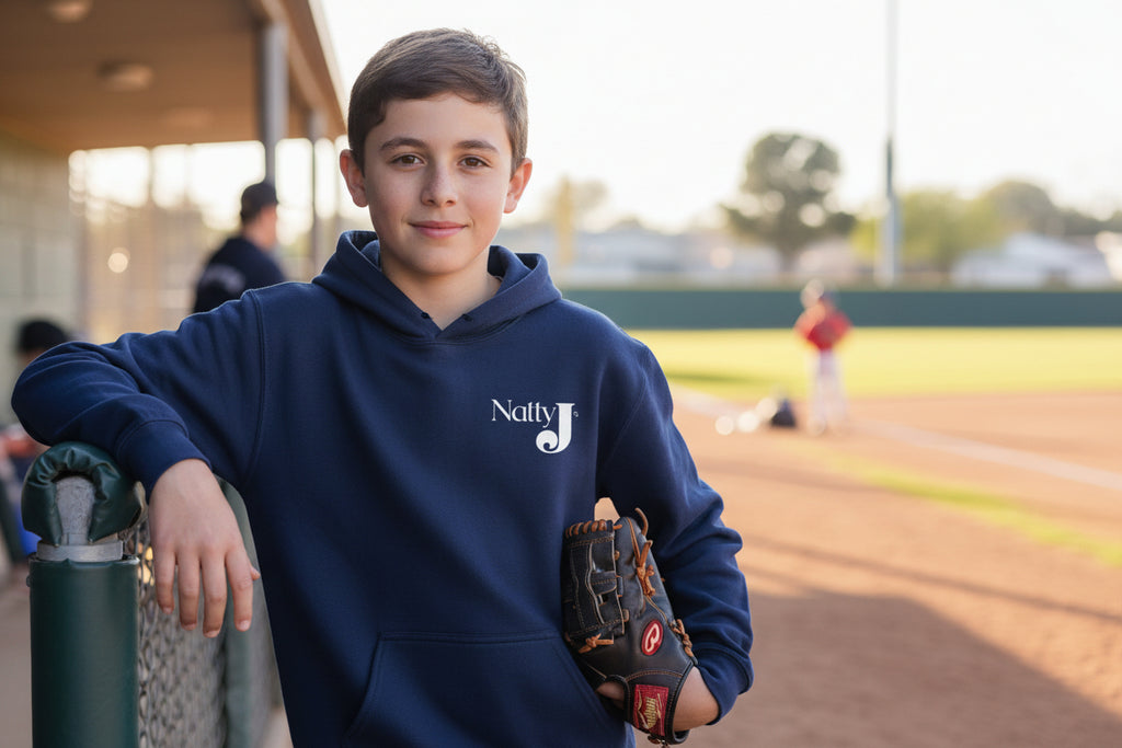 Respect the Drip Youth Baseball Hoodie – Cool Drip Baseball Graphic Hoodie for Boys | Game Day Youth Baseball Sweatshirt