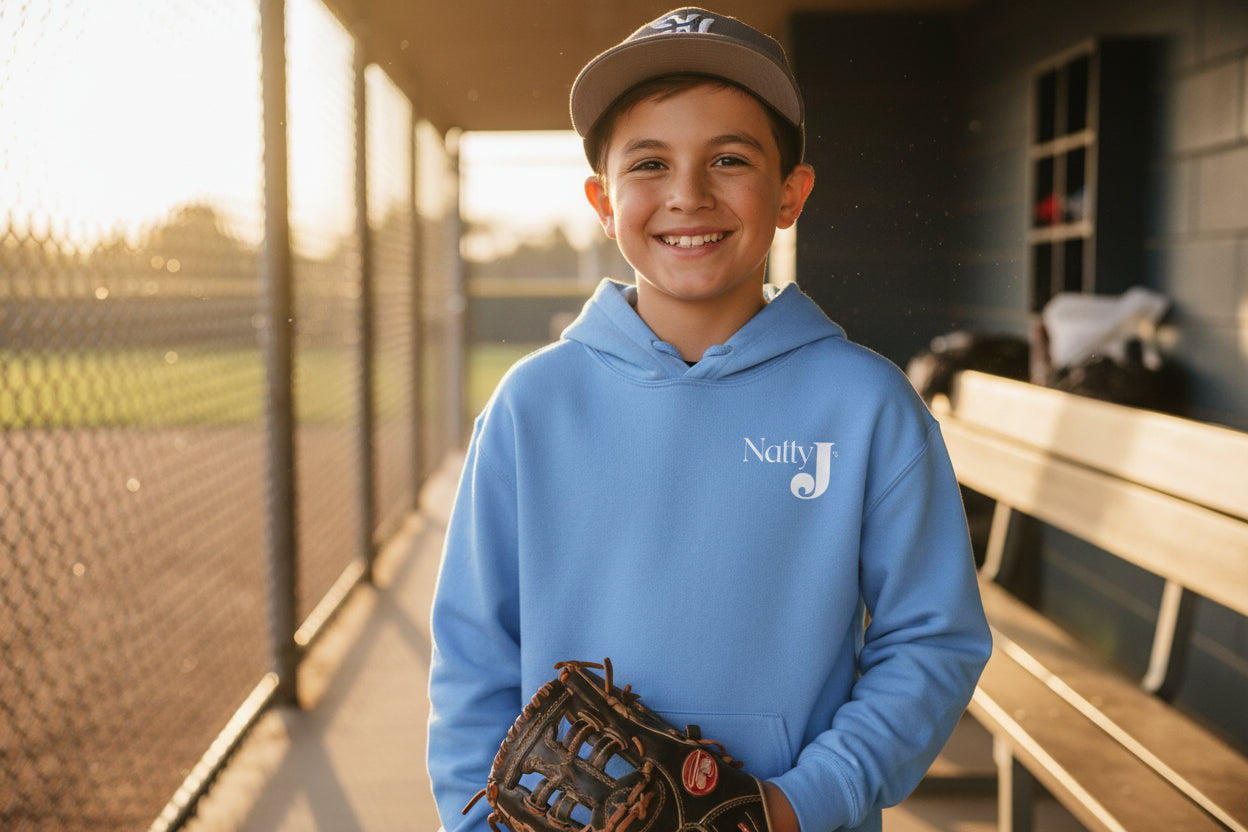 Respect the Drip Youth Baseball Hoodie – Cool Drip Baseball Graphic Hoodie for Boys | Game Day Youth Baseball Sweatshirt