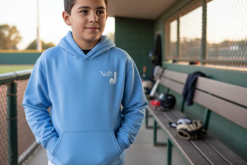 Respect the Drip Youth Baseball Hoodie – Cool Drip Baseball Graphic Hoodie for Boys | Game Day Youth Baseball Sweatshirt