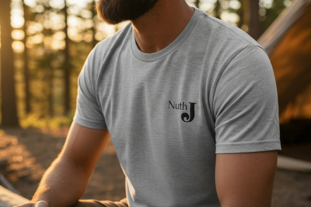 Camo Keeps Me Hidden Hunting T-Shirt – Deer Graphic Outdoor Tee | Natty J’s Men’s Apparel