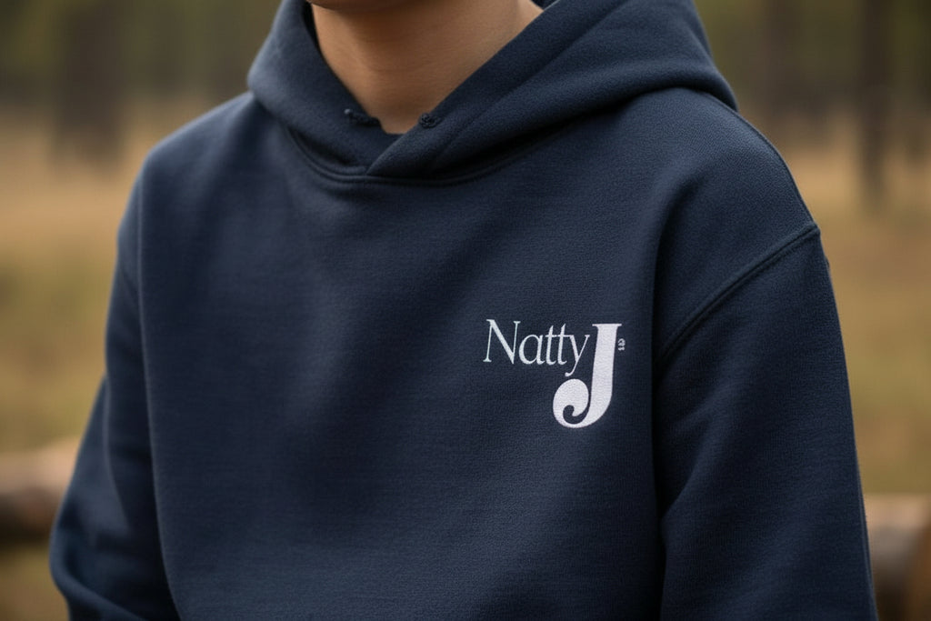 Youth Camo Keeps Me Hidden Hoodie – Deer Hunting Graphic Hoodie for Kids | Natty J’s Outdoor Apparel