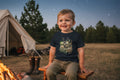 Toddler Camo Keeps Me Hidden T-Shirt – Deer Hunting Graphic Tee for Toddlers | Natty J’s Outdoor Apparel