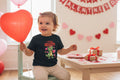 I Steal Hearts Toddler Shirt – Cute Valentine Dinosaur T-Shirt for Boys & Girls, Funny Valentine’s Day Outfit, Toddler Graphic Tee