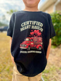 Certified Heart Hauler Youth Valentine T-Shirt – Cute Kids Valentine Graphic Tee