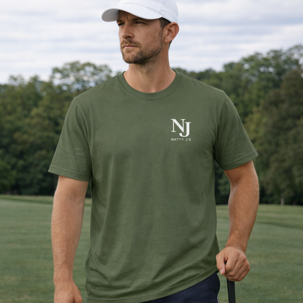Natty J’s Apparel Talk Birdie to Me Golf T-Shirt Back