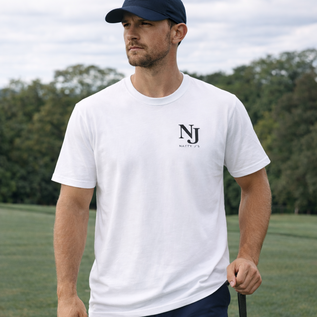 Natty J’s Apparel Talk Birdie to Me Golf T-Shirt Back