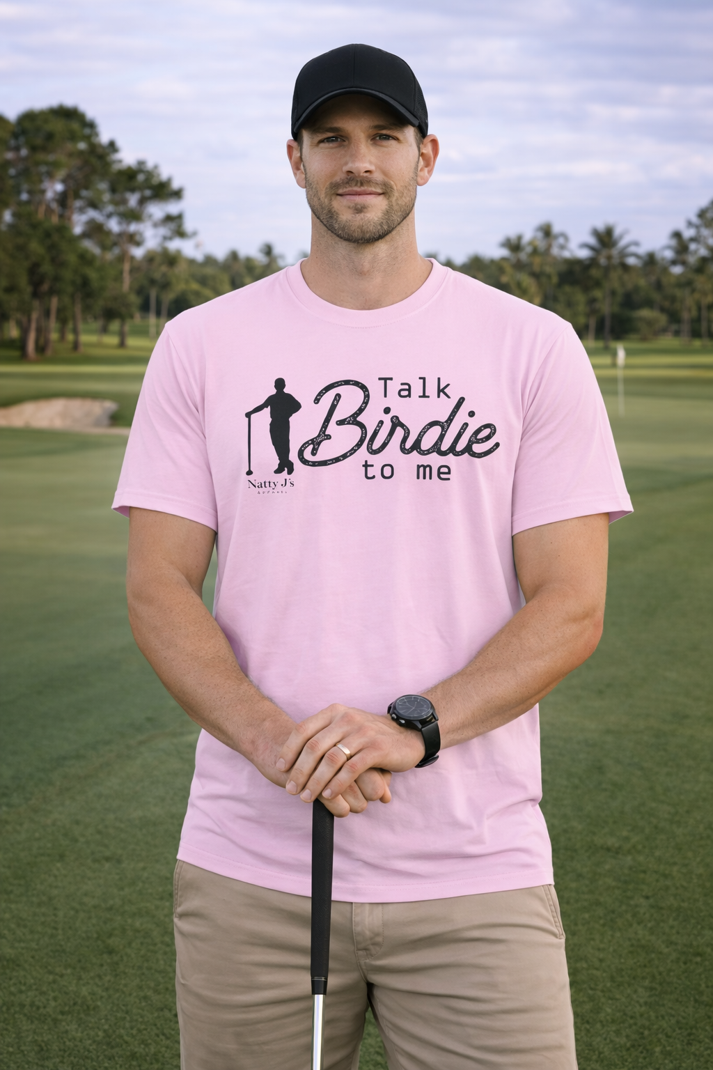 Natty J’s Apparel Talk Birdie to Me T-Shirt Front