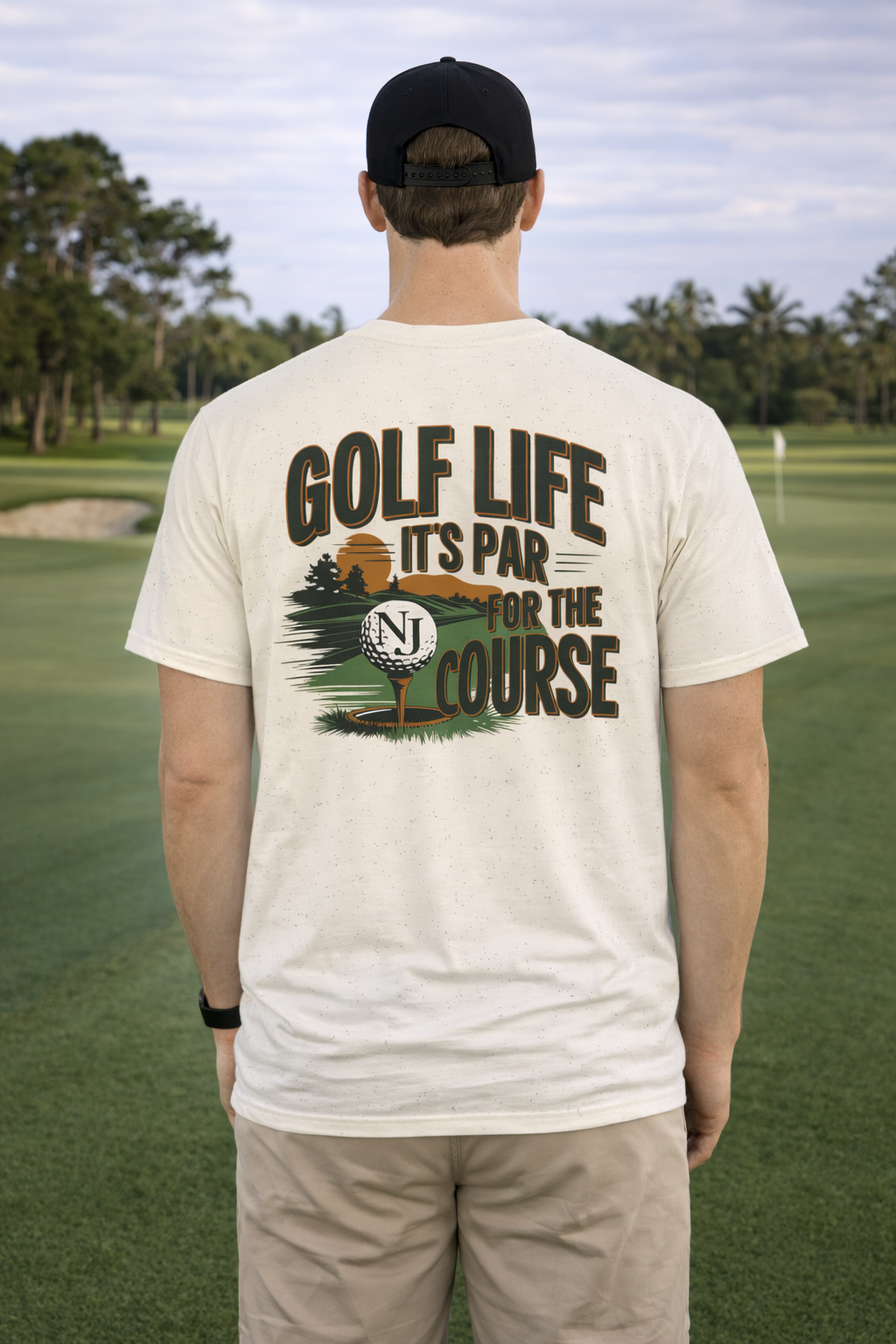 Natty J’s Apparel Men’s Golf Life T-Shirt