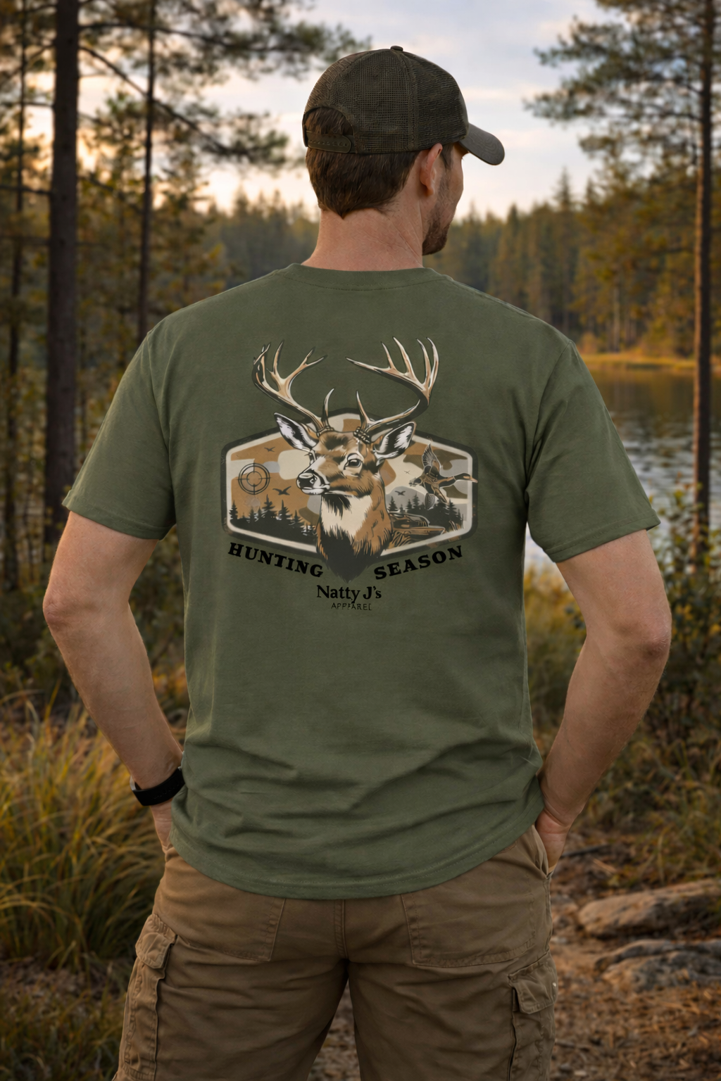 Natty J’s Apparel Hunting Season Deer T-Shirt
