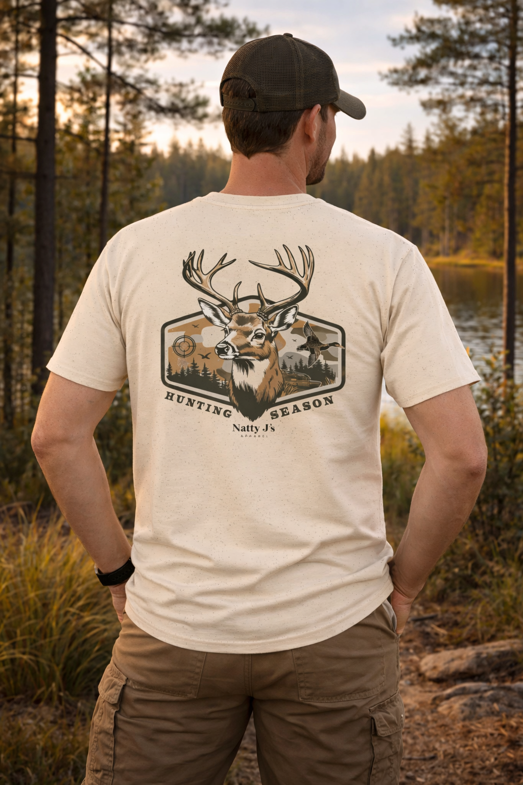 Natty J’s Apparel Hunting Season Deer T-Shirt