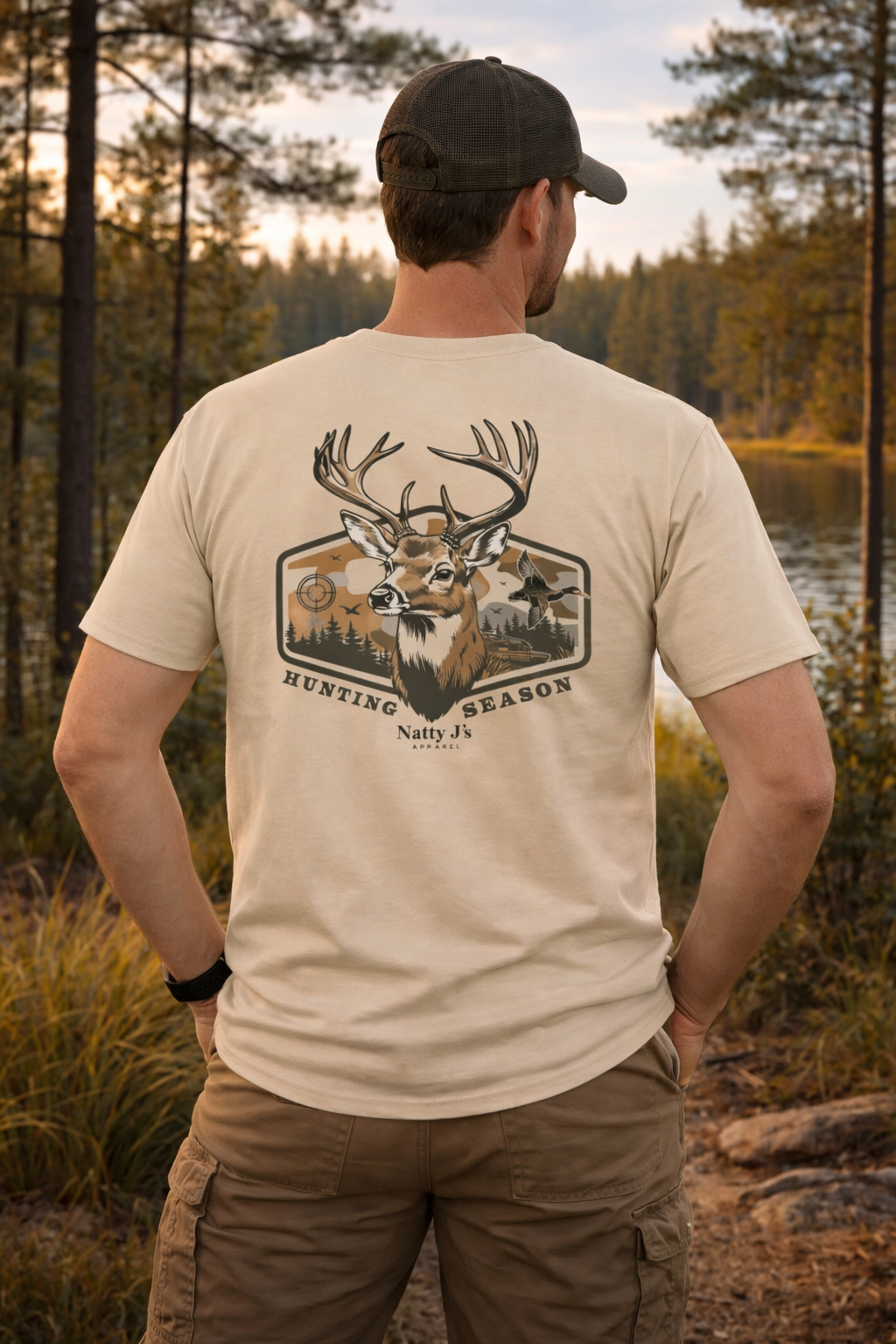 Natty J’s Apparel Hunting Season Deer T-Shirt