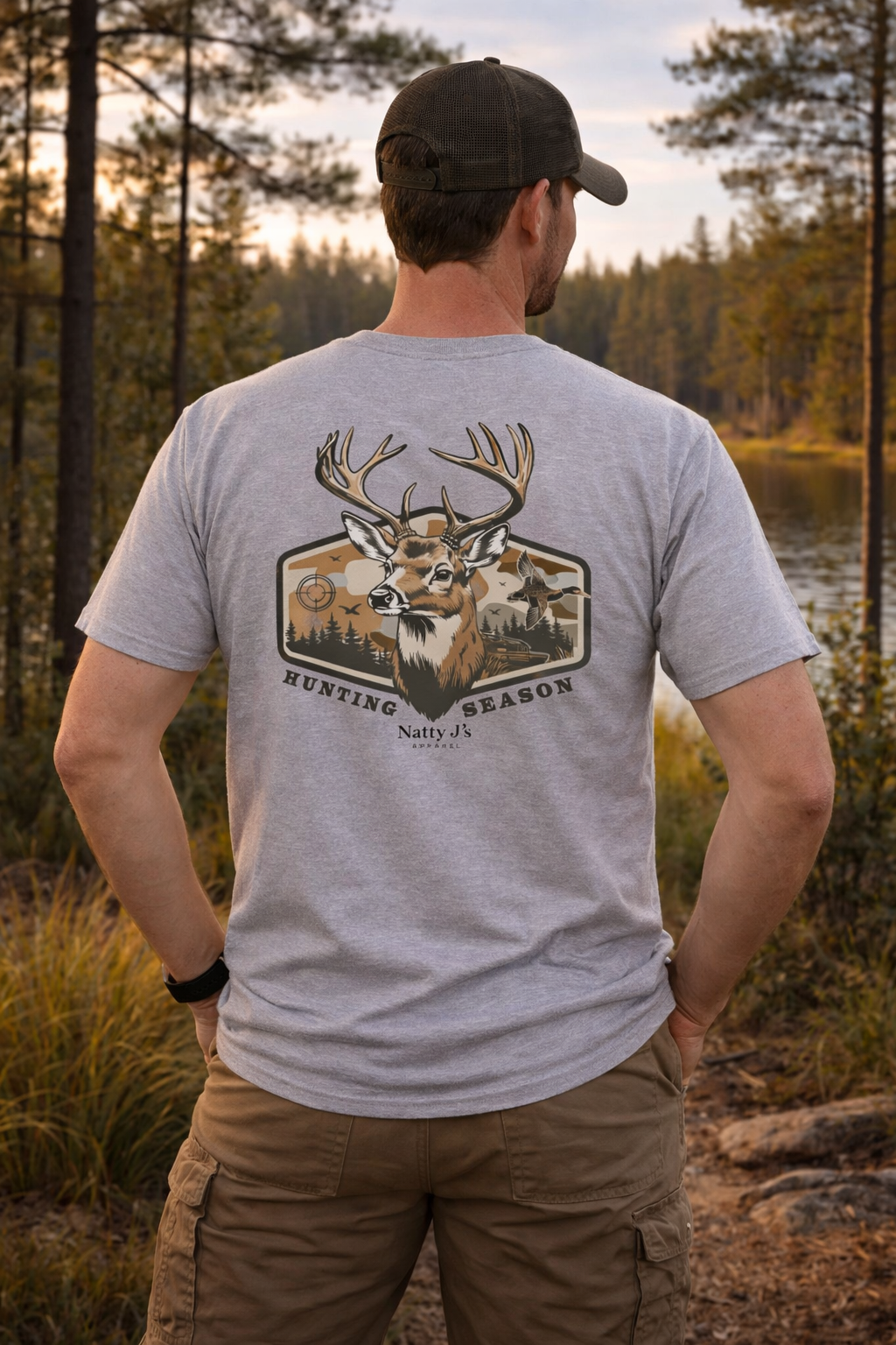 Natty J’s Apparel Hunting Season Deer T-Shirt