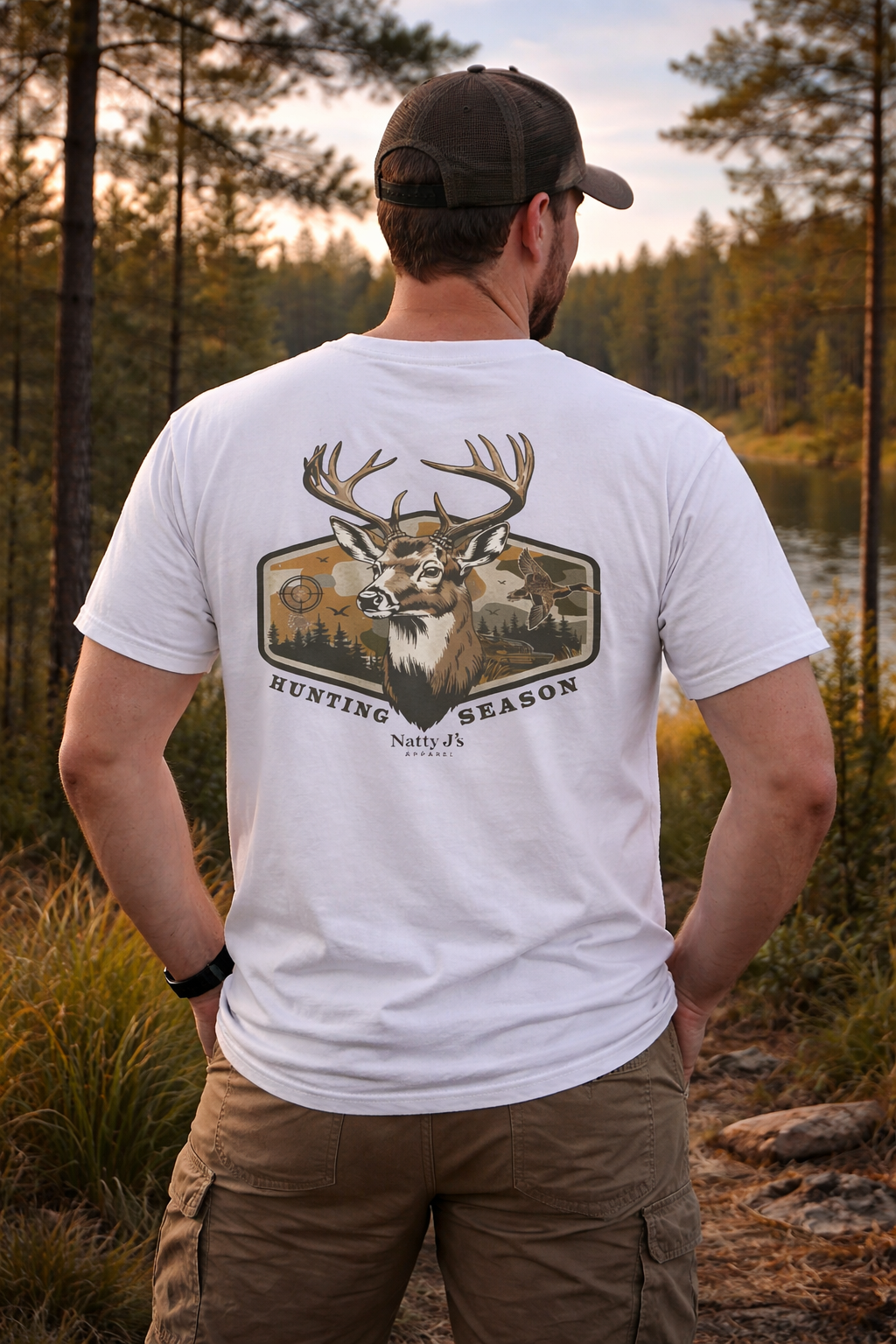 Natty J’s Apparel Hunting Season Deer T-Shirt