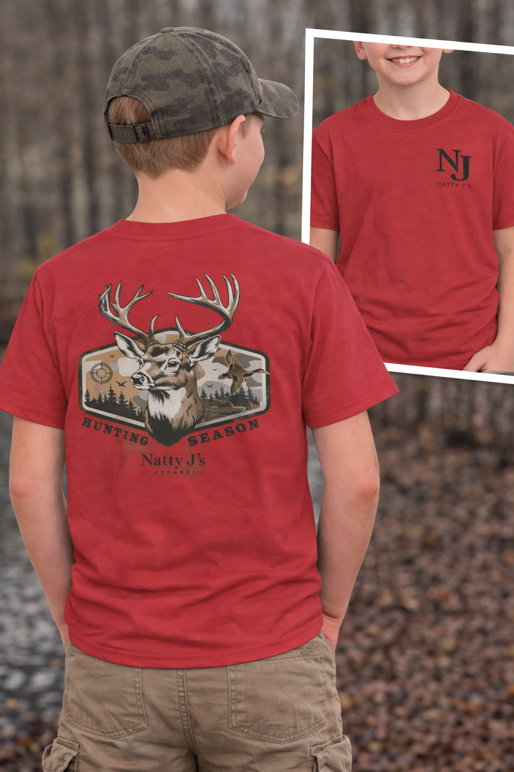 Natty J’s Apparel Youth Hunting Season T-Shirt