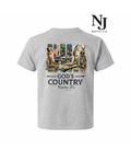 Natty J's Apparel God's Country Youth Tee