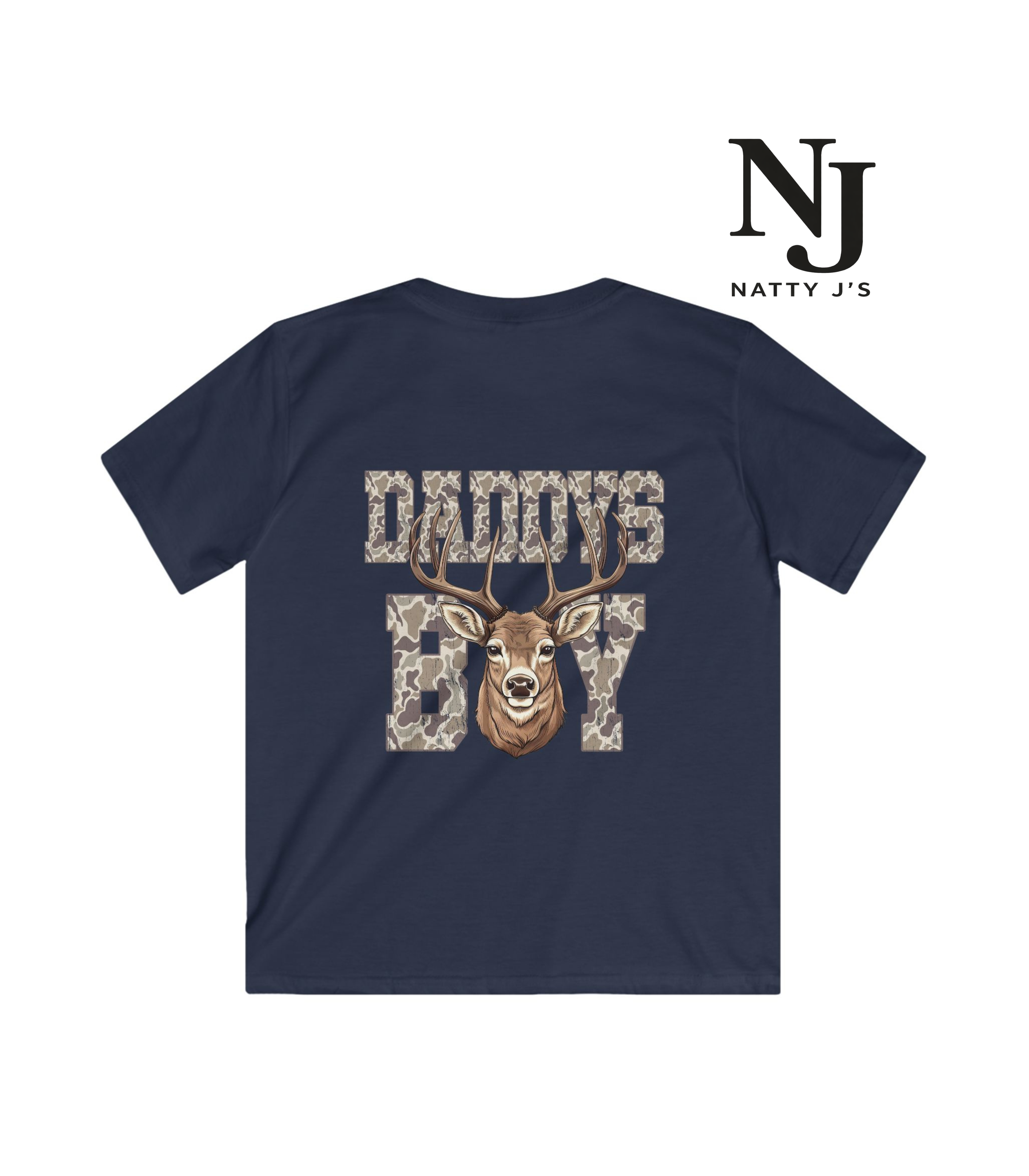 Natty J's Apparel Daddy's Boy Kids Tee