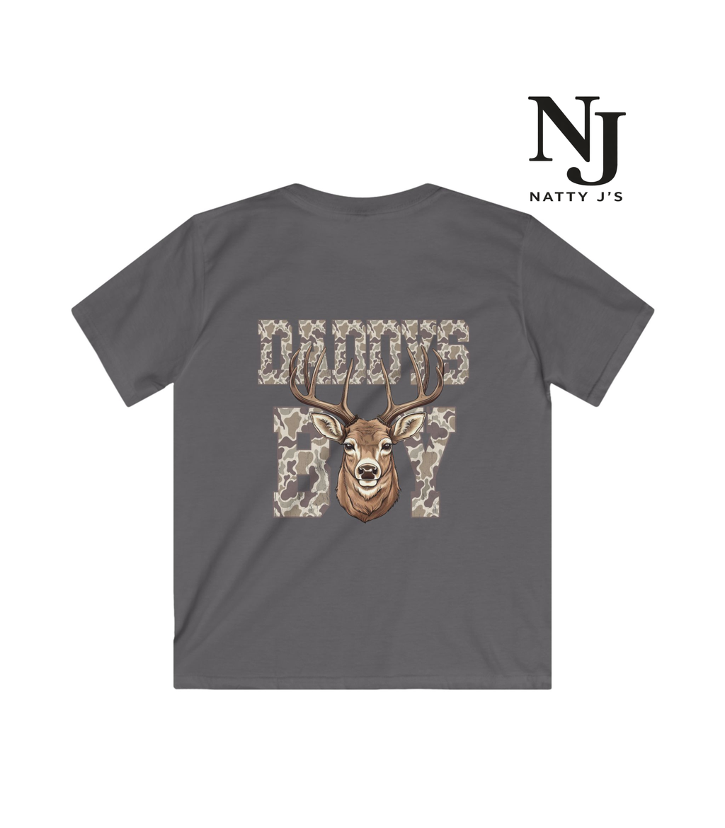 Natty J's Apparel Daddy's Boy Kids Tee