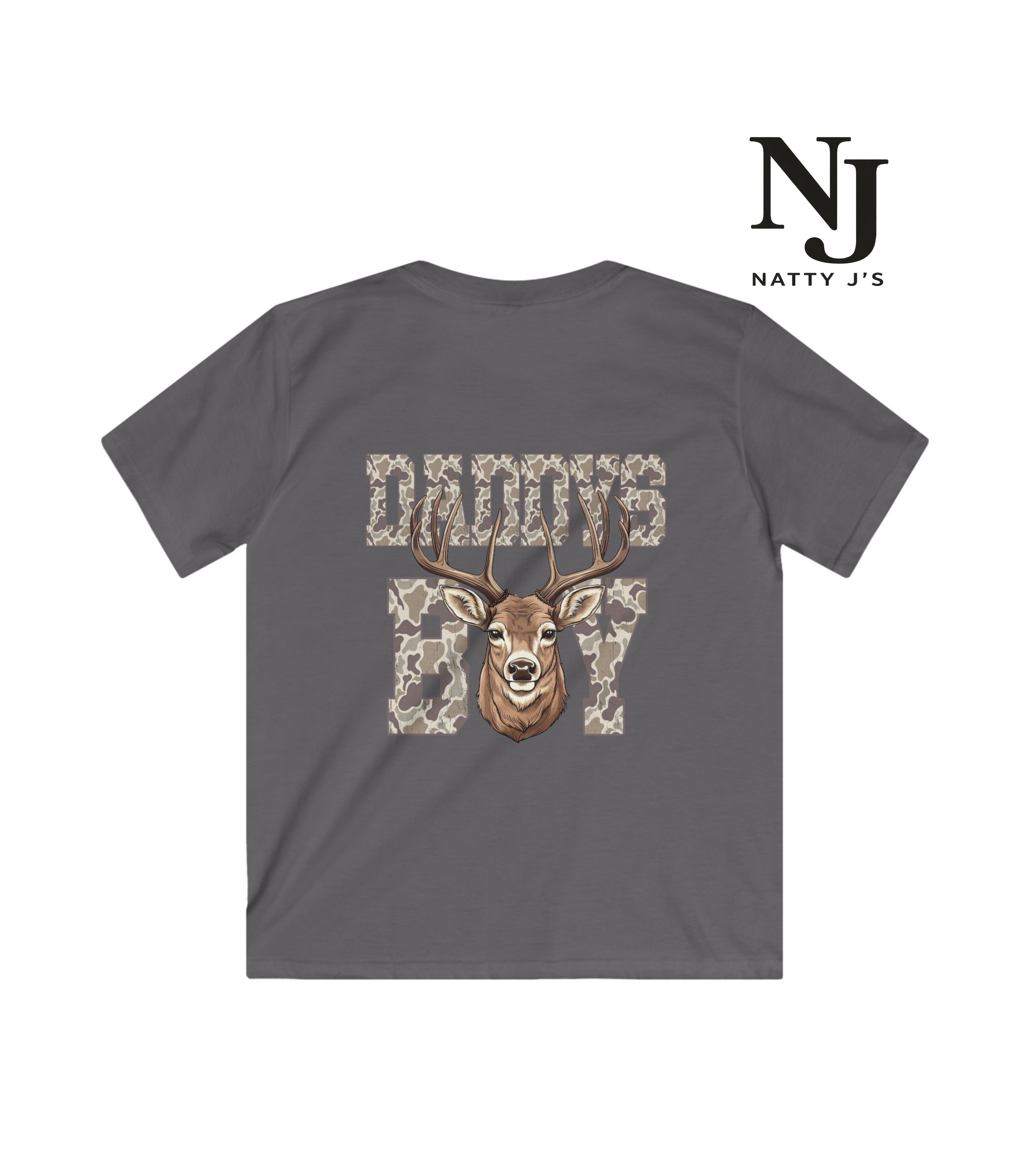 Natty J's Apparel Daddy's Boy Kids Tee