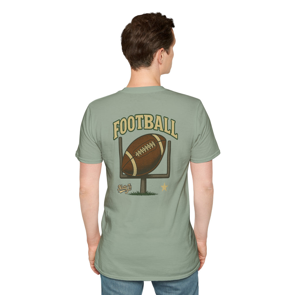 Football Mens Softstyle T-Shirt - Perfect for Game Day and Casual Wear