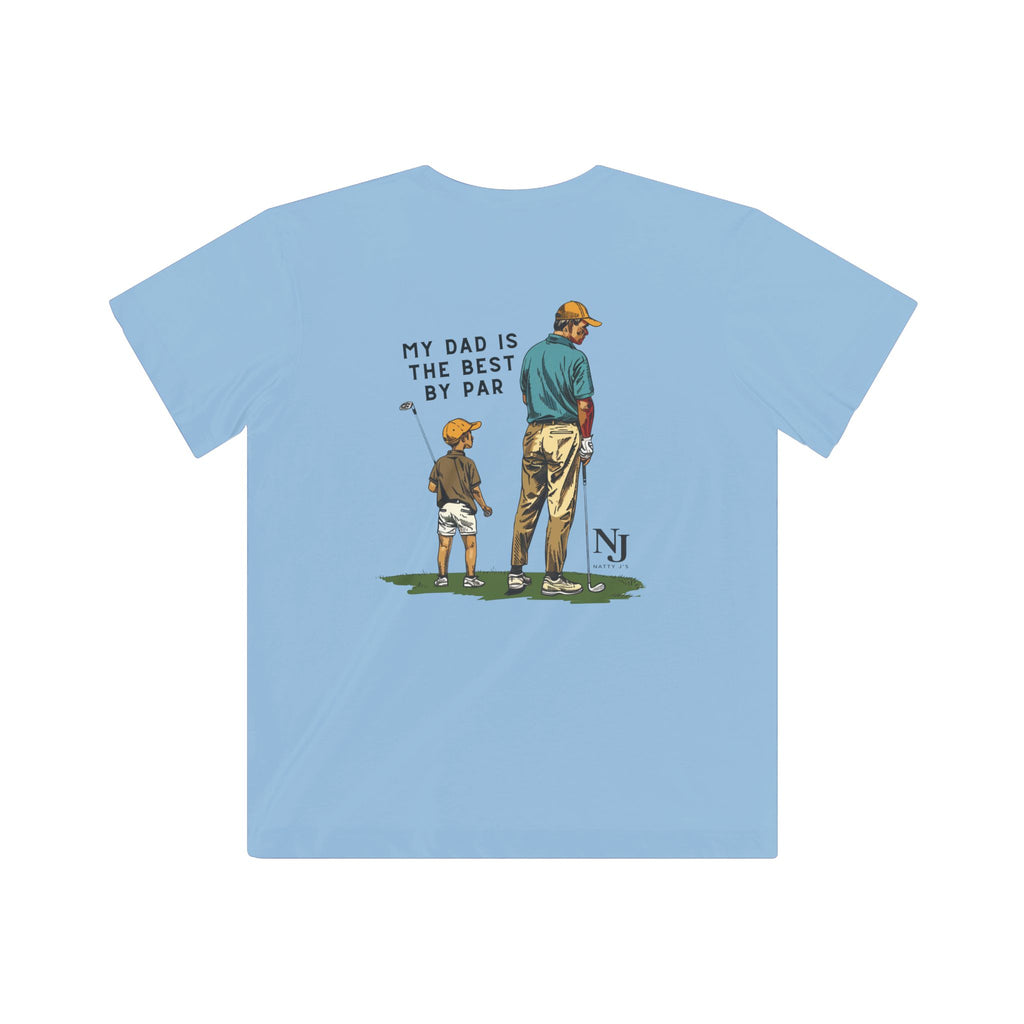 My Dad Is the Best By Par Youth Golf Shirt – Father’s Day Shirt for Boys, Dad & Son Matching Golf Tee, Kids Golf Shirt