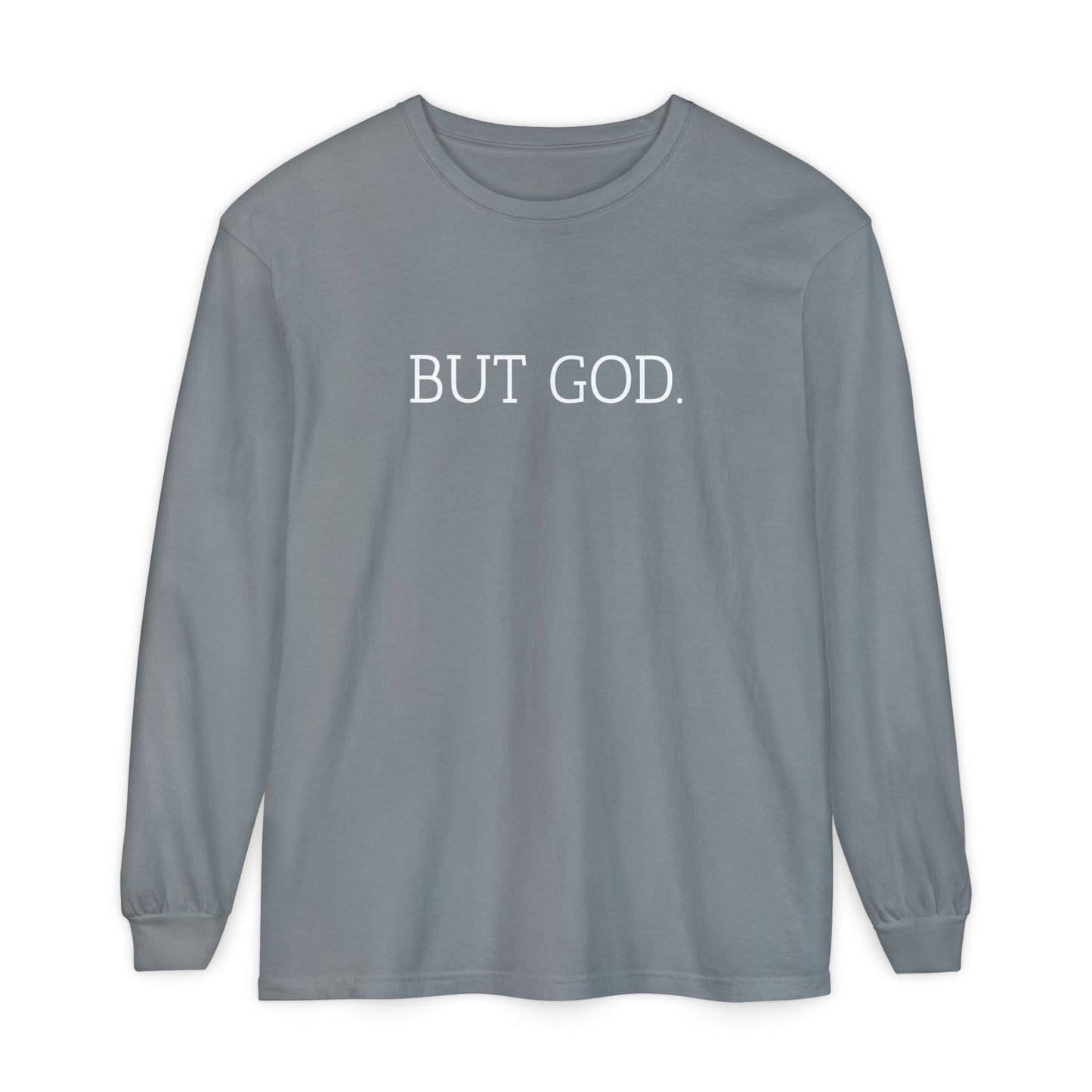 Garment-Dyed Long Sleeve Tee - Faith-Inspired Design, Comfortable Casual Wear, Perfect for Everyday & Gift Giving, Religious Apparel, [...]
