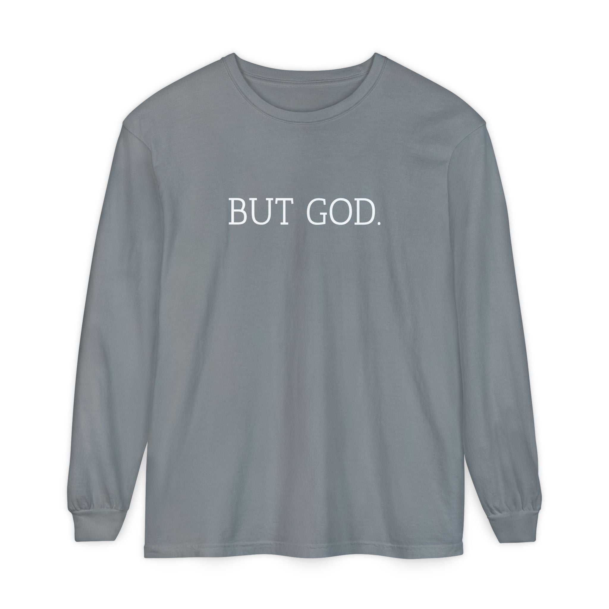 Garment-Dyed Long Sleeve Tee - Faith-Inspired Design, Comfortable Casual Wear, Perfect for Everyday & Gift Giving, Religious Apparel, [...]