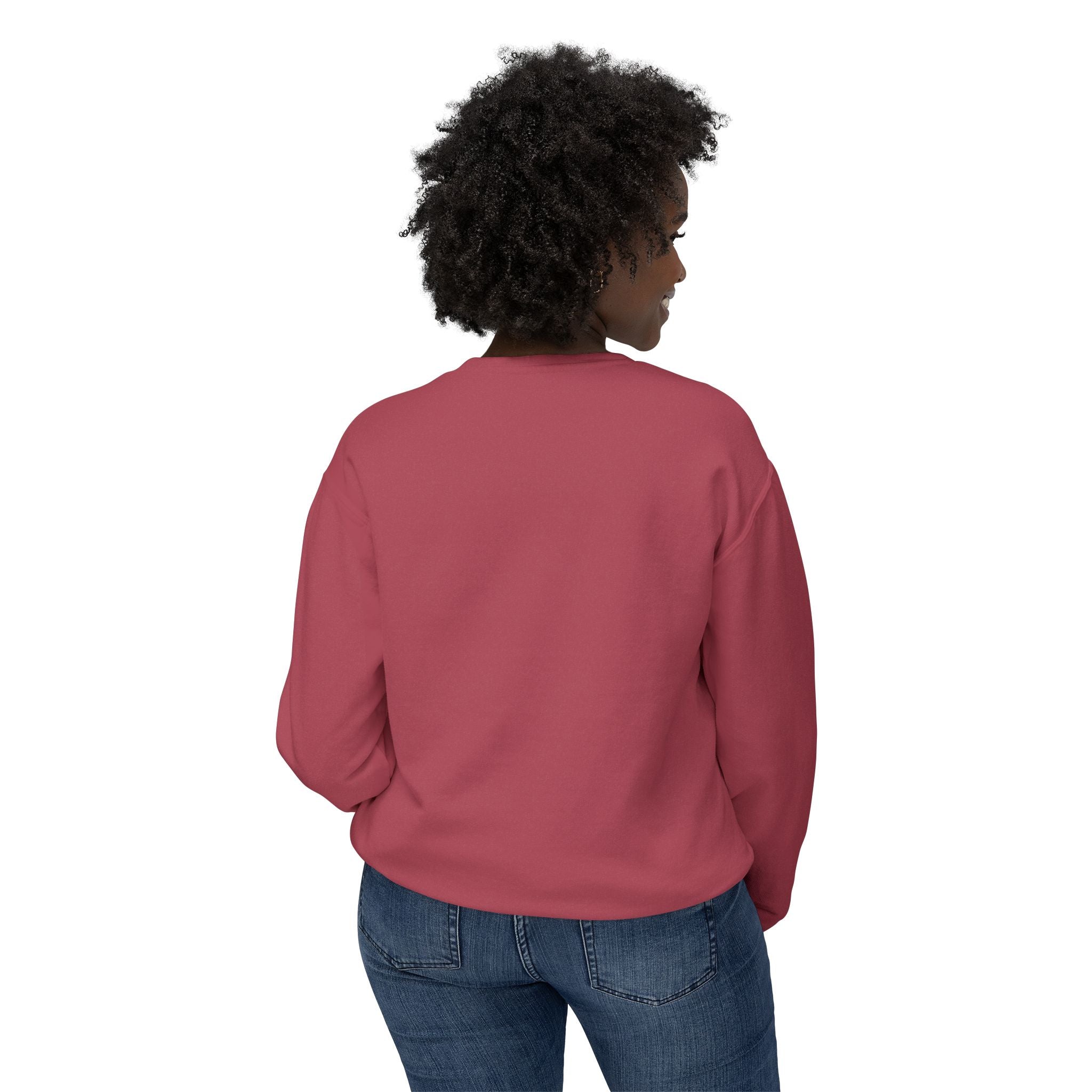 Overstimulated Mama Sweatshirt – Minimal Mom Life Crewneck | Natty J’s Cozy Boutique Apparel