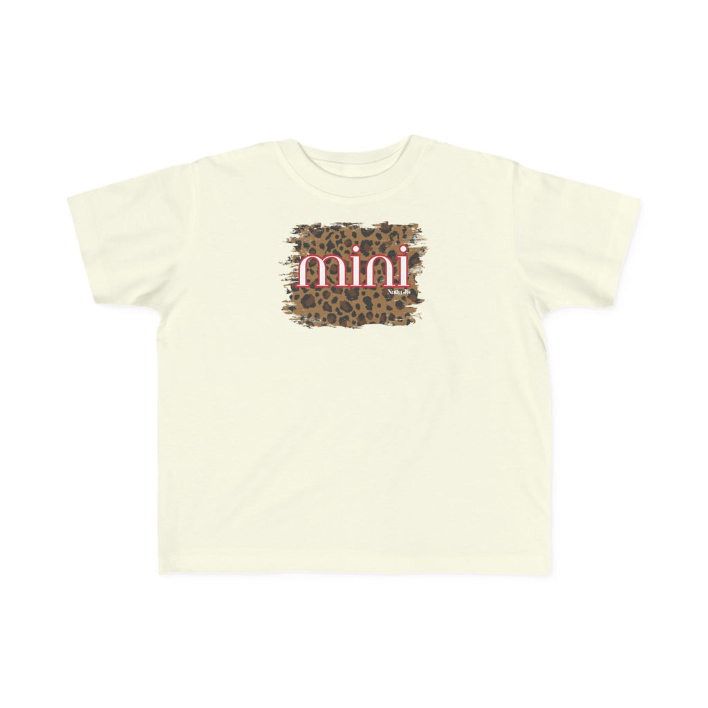 Mini Leopard Print Toddler T-Shirt – Mama & Mini Matching Toddler Tee | Natty J’s Boutique Apparel