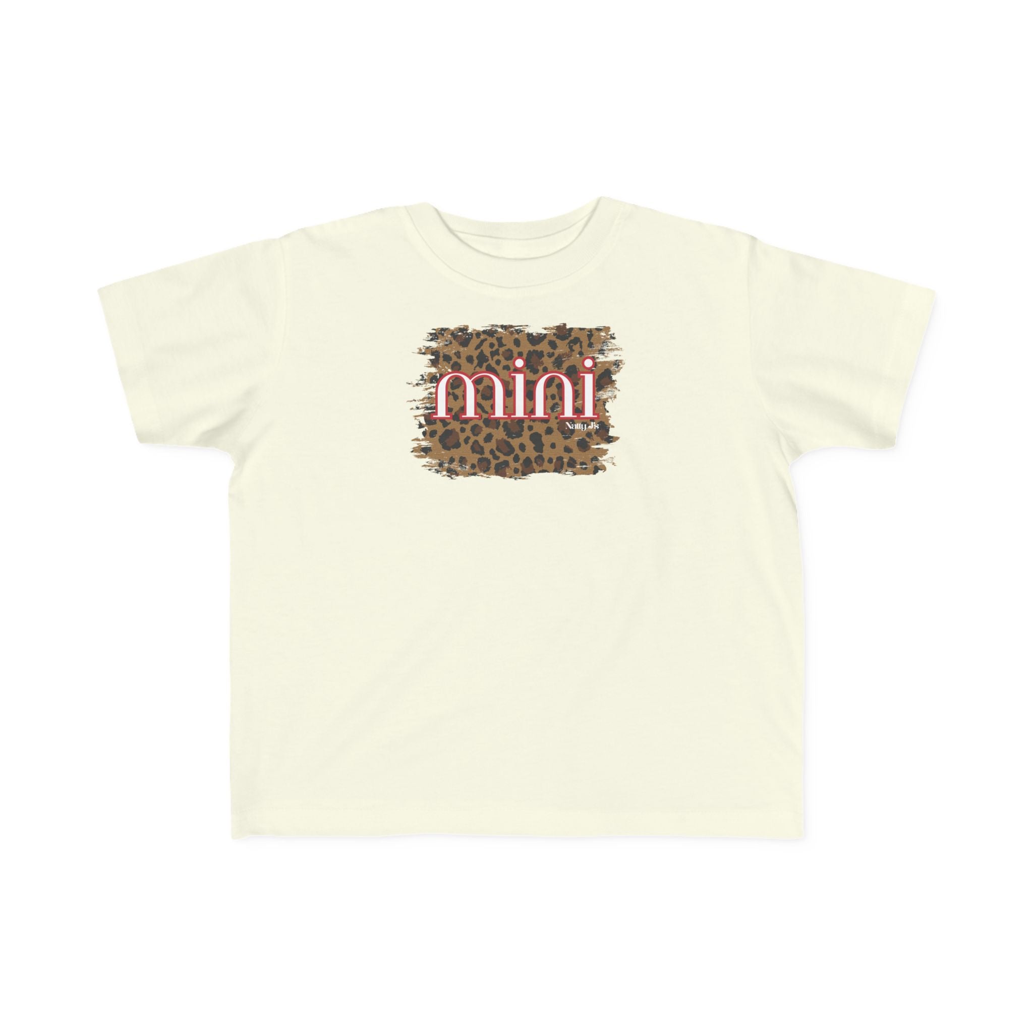 Mini Leopard Print Toddler T-Shirt – Mama & Mini Matching Toddler Tee | Natty J’s Boutique Apparel