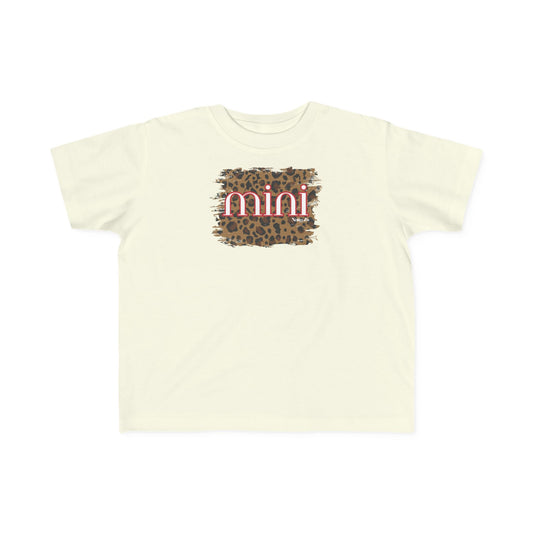 Mini Leopard Print Toddler T-Shirt – Mama & Mini Matching Toddler Tee | Natty J’s Boutique Apparel