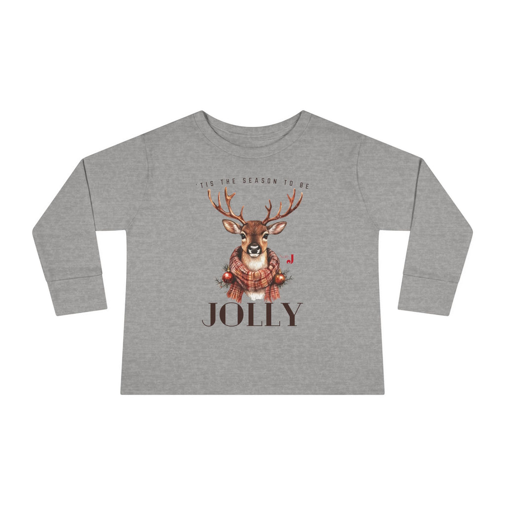 Jolly Reindeer Toddler Christmas Shirt