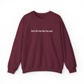 Sorry My Face Was Too Loud Embroidered Crewneck Sweatshirt