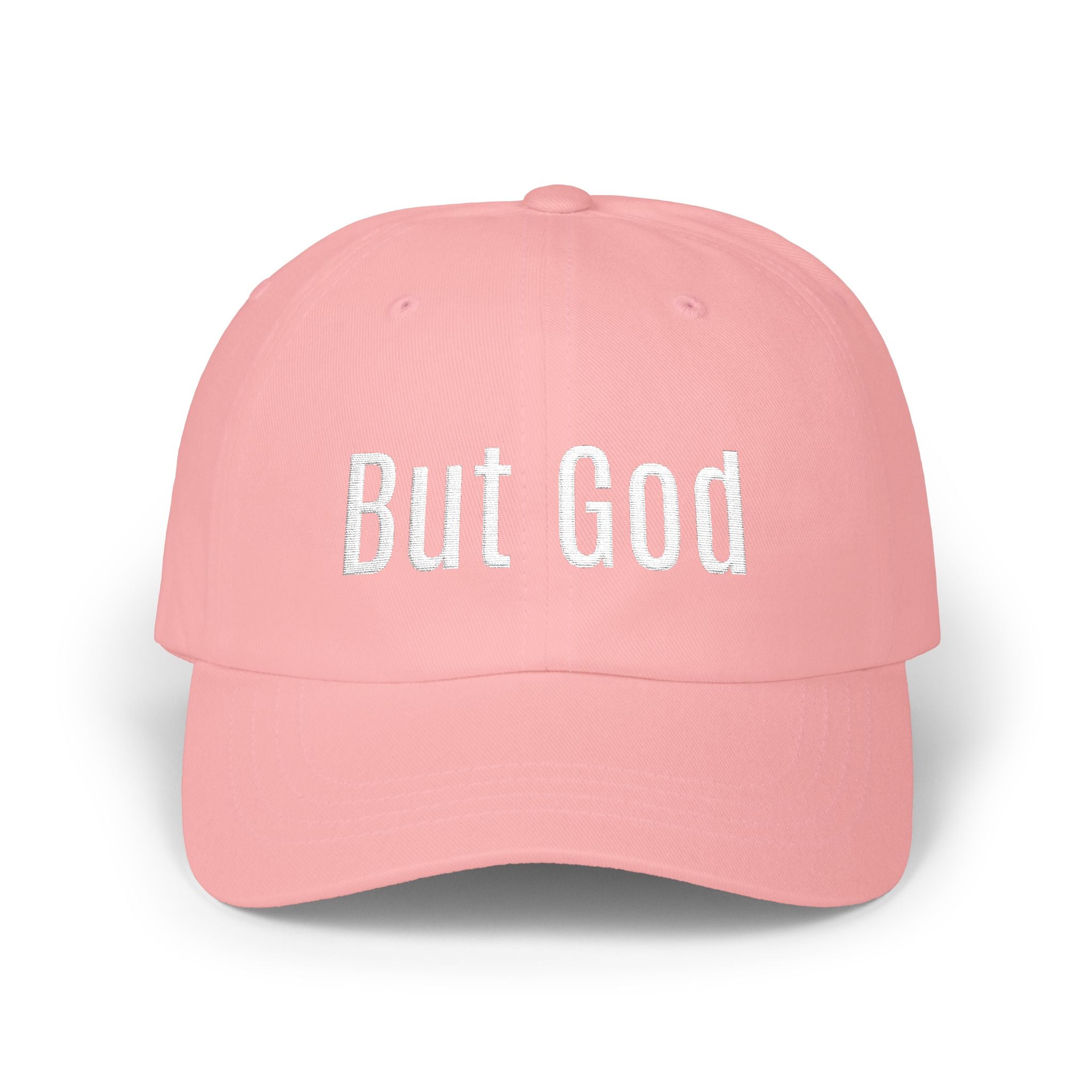 "But God" Embroidered Low Profile Baseball Cap - Casual Hat for Every Day