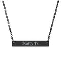 Personalized Horizontal Bar Necklace for Meaningful Moments