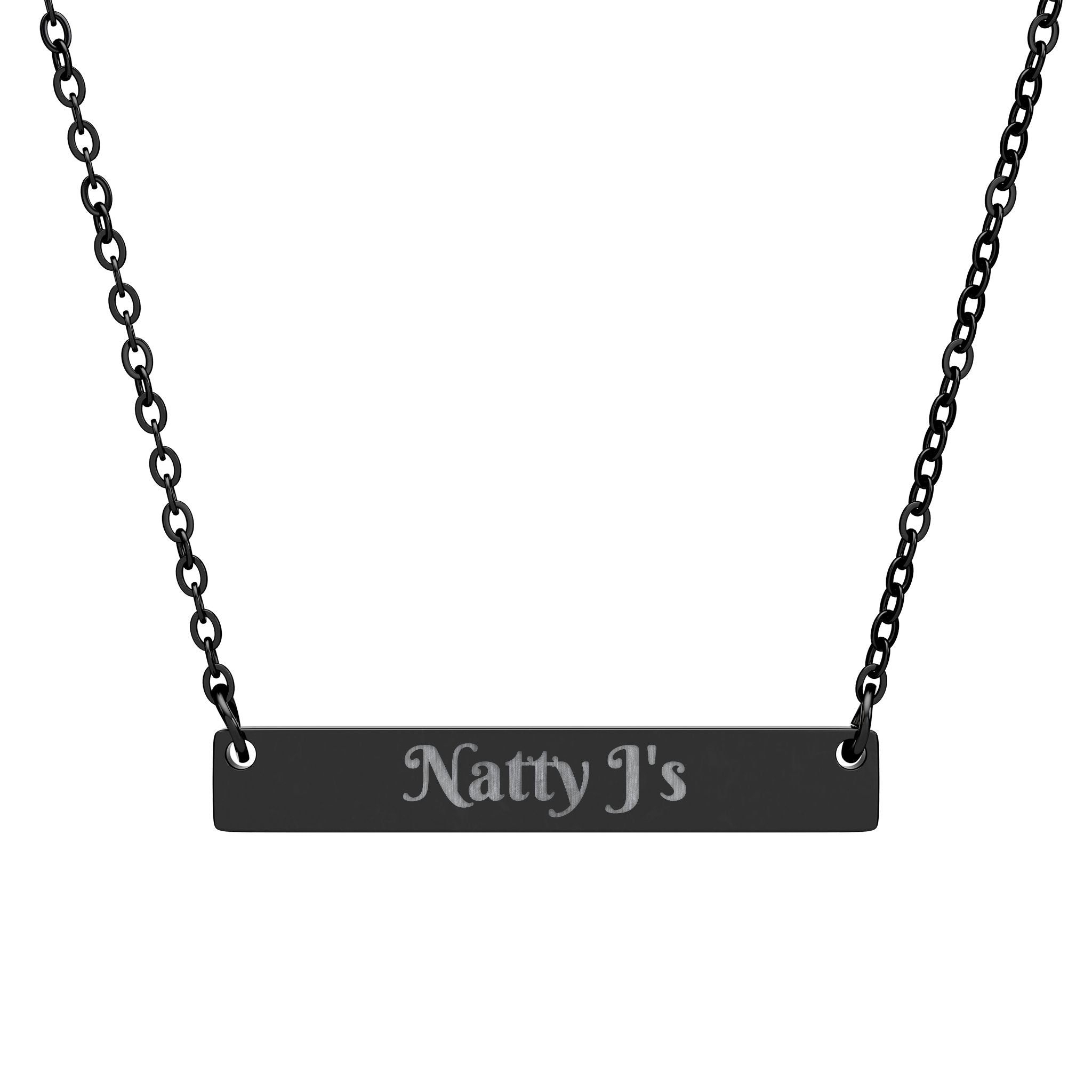 Personalized Horizontal Bar Necklace for Meaningful Moments