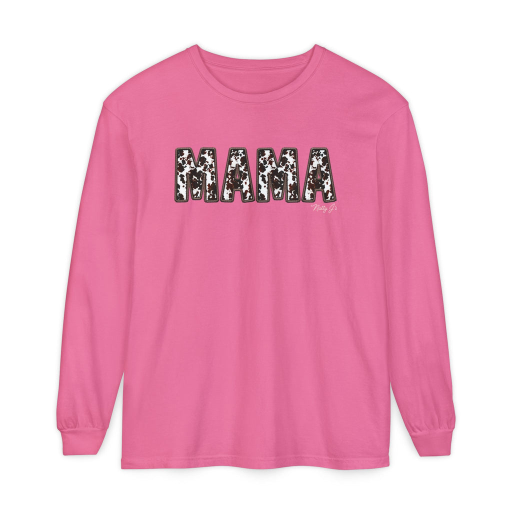 MAMA Cowhide Long Sleeve T-Shirt