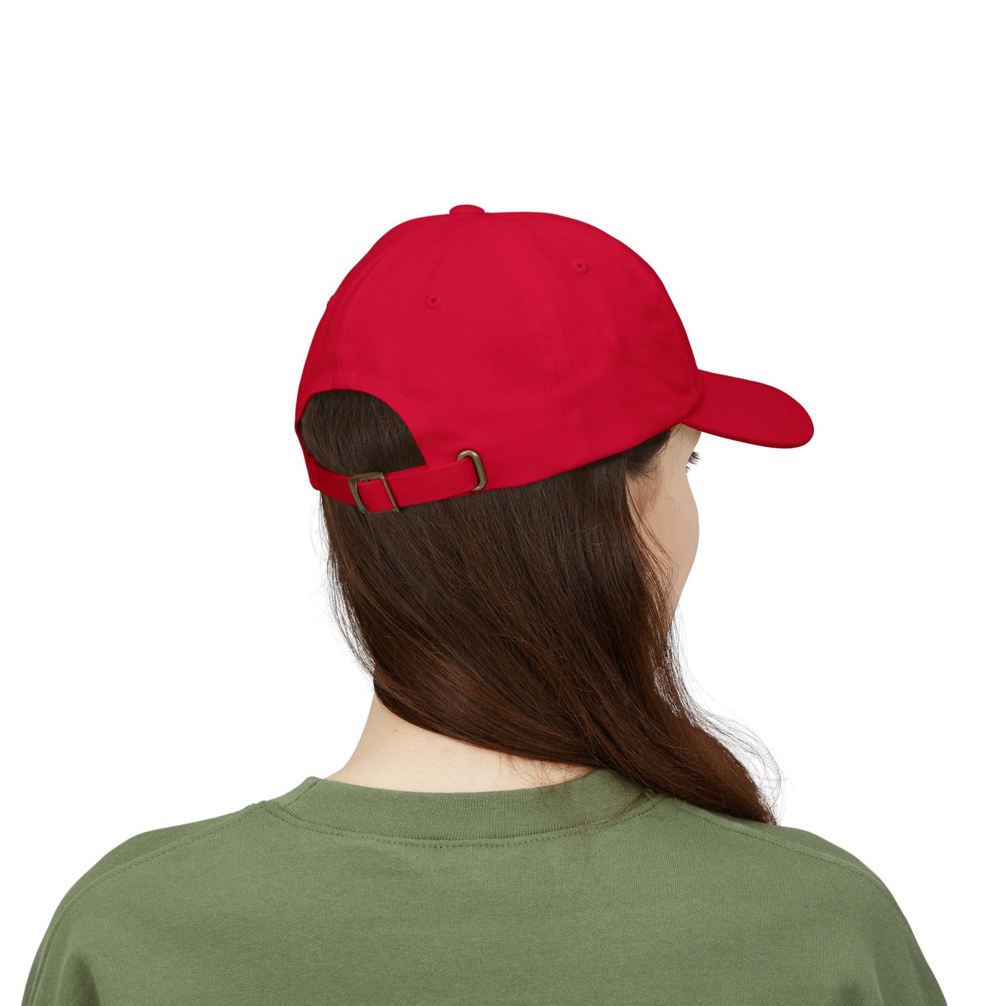 Embroidered Baseball Cap with Bat and Ball Design
